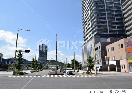 静岡市駿河区 東静岡駅南口の街並み 105785999
