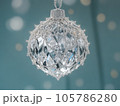 クリスタルのクリスマスのオーナメント「AI生成画像」 105786280