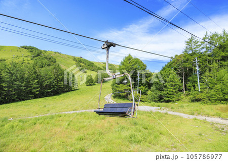 夏の車山高原 105786977
