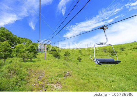 夏の車山高原 105786986