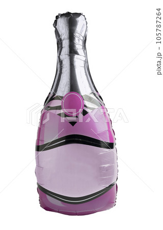 Balloon with bottle shape 105787264
