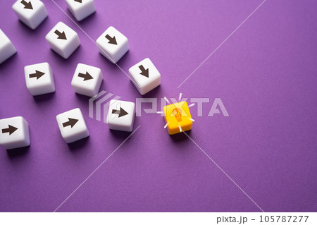 Brainstorm. In pursuit of the best idea. Competing between teams, fight for an idea. Collaboration and teamwork. Get ahead of everyone else. Discipline, leadership skills. Technology and innovation. 105787277