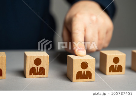 Select an employee to work on the project. Responsible work. Career advancement. Hiring by competition. Assessment of the employees qualifications and past performance. Provide necessary support 105787455