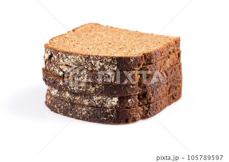 sliced of rye bread sliced of rye bread 105789597