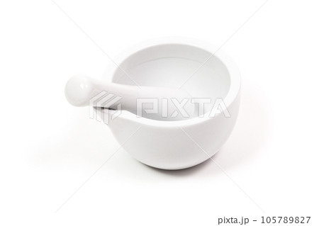white porcelain mortar and pestle set white porcelain mortar and pestle set 105789827