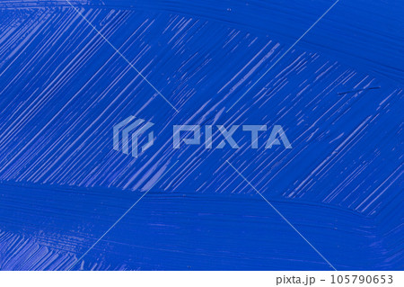 Blue color stroke of the paint brush Blue color stroke of the paint brush 105790653