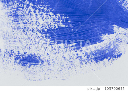 Blue color stroke of the paint brush Blue color stroke of the paint brush 105790655