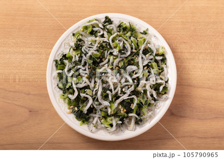 野沢菜ちりめんじゃこ 105790965