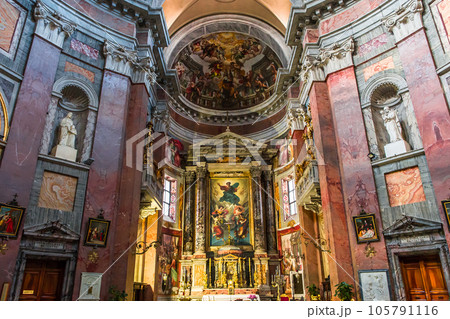 San Giacomo in Augusta church, Rome, Italy San Giacomo in Augusta church, Rome, Italy 105791116