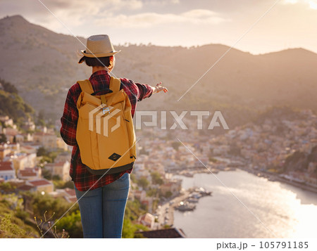 Travel to Greece, Mediterranean islands outside tourist season Travel to Greece, Mediterranean islands outside tourist season 105791185