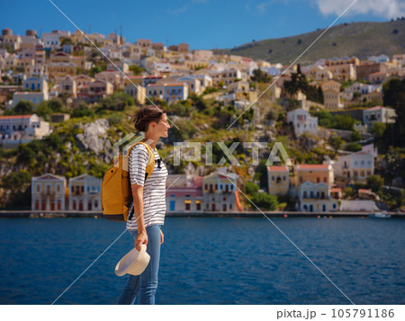 Travel to Greece, Mediterranean islands outside tourist season Travel to Greece, Mediterranean islands outside tourist season 105791186