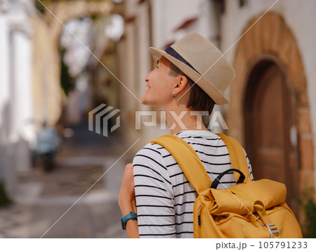 summer trip to Rhodes island, Greece. 105791233