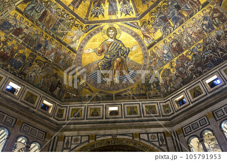 Baptistery of saint John, Florence, Italy 105791953