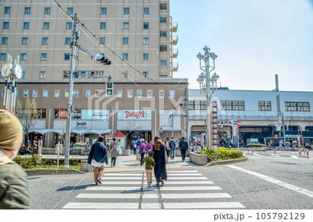 東京の都市風景 高円寺駅 東京の都市風景 高円寺駅 105792129