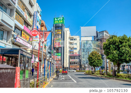 東京の都市風景 高円寺駅 東京の都市風景 高円寺駅 105792130
