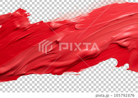 Abstract material with oil painting texture) Thick red paint. AI generated image Abstract material with oil painting texture) Thick red paint. AI generated image 105792876