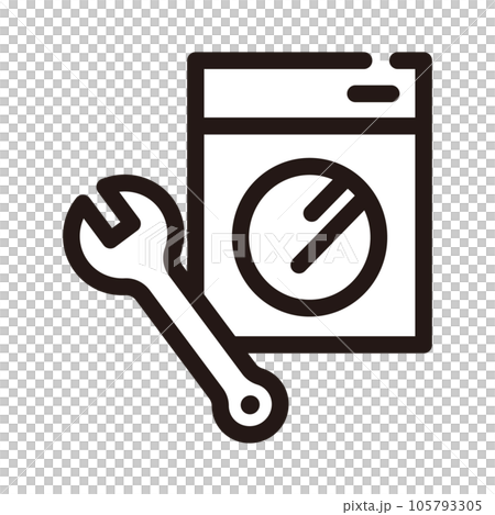 洗濯機 修理 アイコン 洗濯機 修理 アイコン 105793305