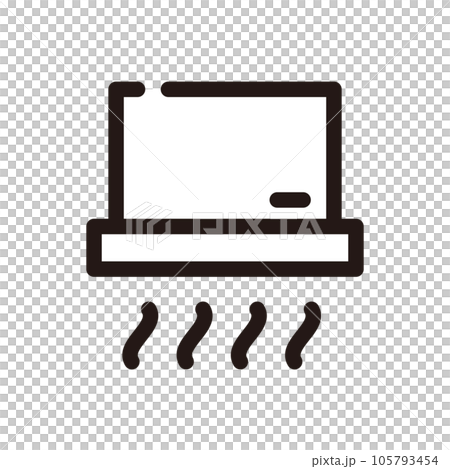 レンジフード　換気扇　キッチン　アイコン 105793454