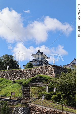 日本の名城 浜松城の天守閣 日本の名城 浜松城の天守閣 105793714