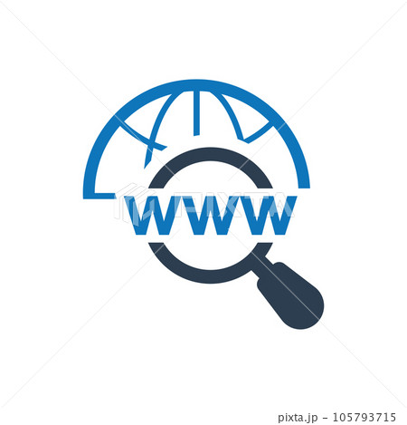 Domain Search / Search Engine icon 105793715