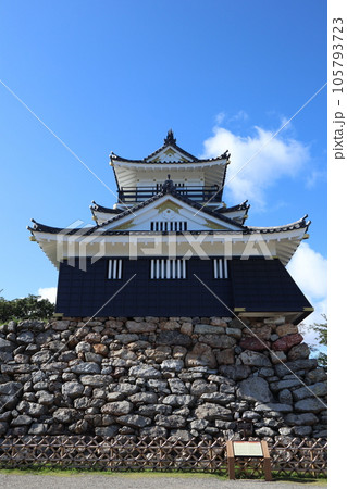 日本の名城 浜松城の天守閣 日本の名城 浜松城の天守閣 105793723