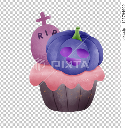 Halloween cupcake 105794609