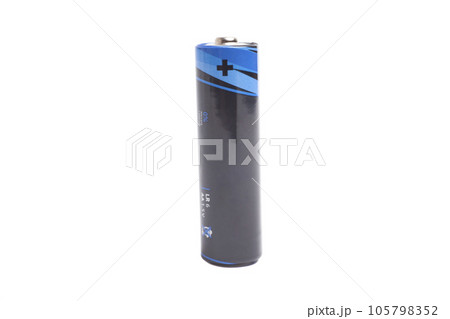 Battery AAA size isolated on white. Battery AAA size isolated on white. 105798352