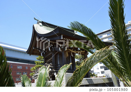 琵琶島神社　琵琶島 105801980