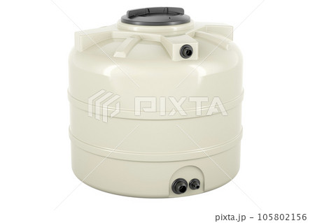 Plastic Water Tank, 3D rendering 105802156