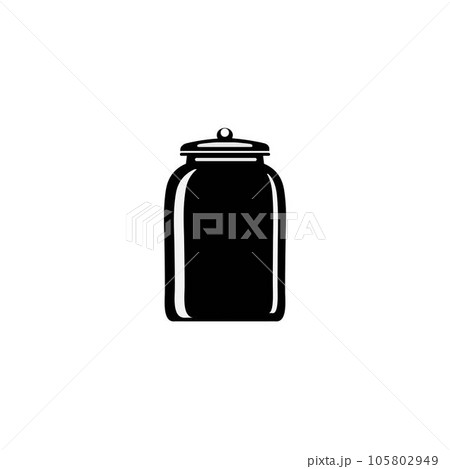 jar icon logo vector design template 105802949