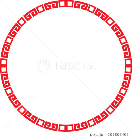 The Chinese line boarder png image 105805405