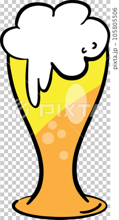 The beer in glass for drinks concept The beer in glass for drinks concept 105805506