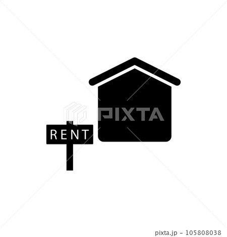 rent icon vector rent icon vector 105808038