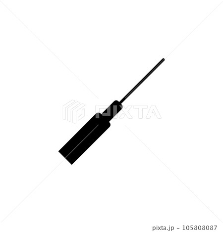 needle icon vector needle icon vector 105808087