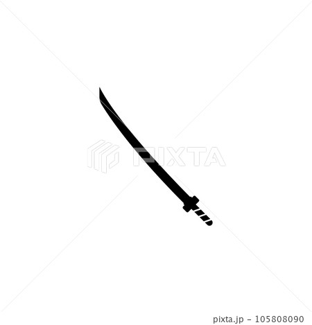 katana icon vector 105808090