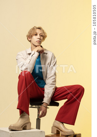 男性　ボートレート　 105810505