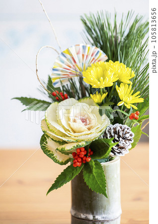 正月用の花 正月用の花 105813656