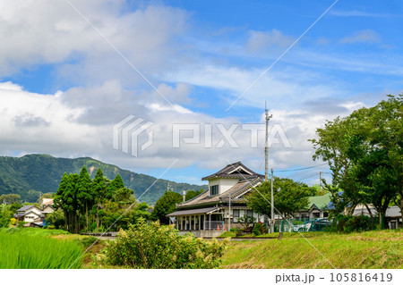 阿蘇下田城駅（あそしもだじょうえき）周辺風景「南阿蘇鉄道　全線開通・運航再開」 105816419