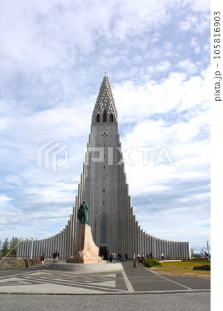 アイスランド、レイキャビク、ハットルグリムス教会 105816903