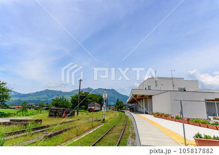 高森駅風景「全線開通・運航再開」 高森駅風景「全線開通・運航再開」 105817882
