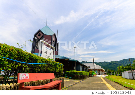 高森駅構内風景「全線開通・運航再開」 105818042
