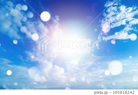 夏の青い空 105818242