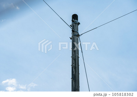 電柱 105818302