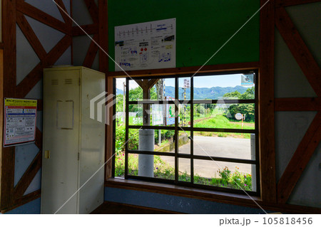 駅構内風景 見晴台駅(みはらしだいえき)「南阿蘇鉄道 全線開通・運航再開」 駅構内風景 見晴台駅(みはらしだいえき)「南阿蘇鉄道 全線開通・運航再開」 105818456
