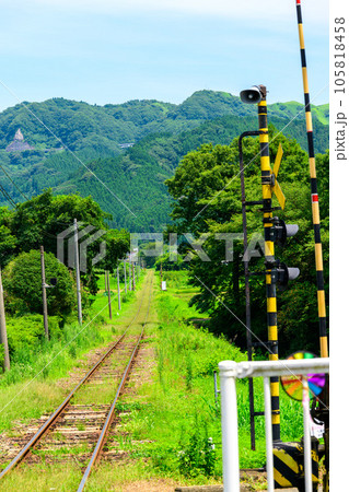 駅構内から観える風景　見晴台駅（みはらしだいえき）「南阿蘇鉄道　全線開通・運航再開」 105818458