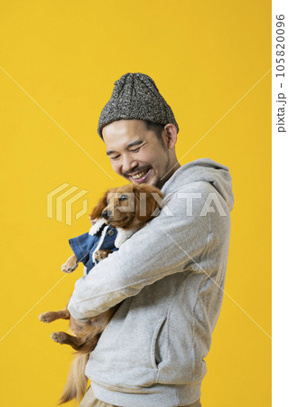 ダックスフンド,30代男性,黄色 ダックスフンド,30代男性,黄色 105820096