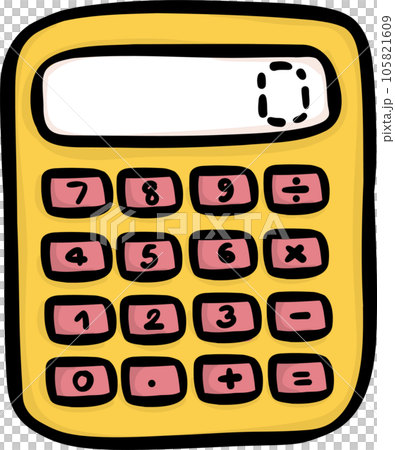 Colorful Stationery Icons. Cute Back to School Supplies Artistic Doodle Illustration. 105821609