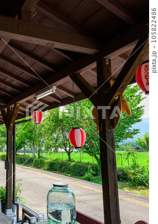 駅構内風景　(長陽駅)「南阿蘇鉄道　全線開通・運航再開」 105822486
