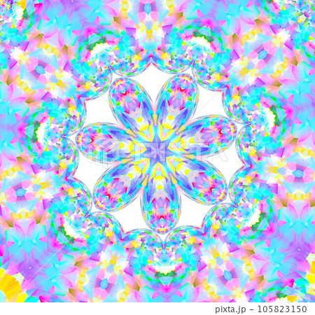 レトロな模様 105823150