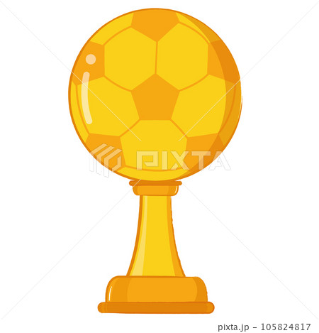 gold cup with ball 105824817